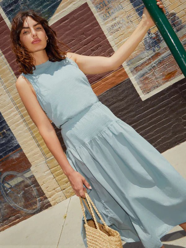 Callie Dress - Dusty Blue-Dress_Nation-Aritmetik-montreal