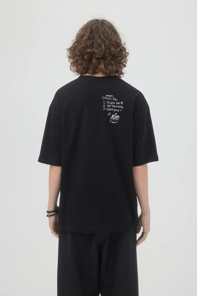 DOMREBEL - SUCCESS T-SHIRT - Black-T-shirt_Dom Rebel-Aritmetik-montreal