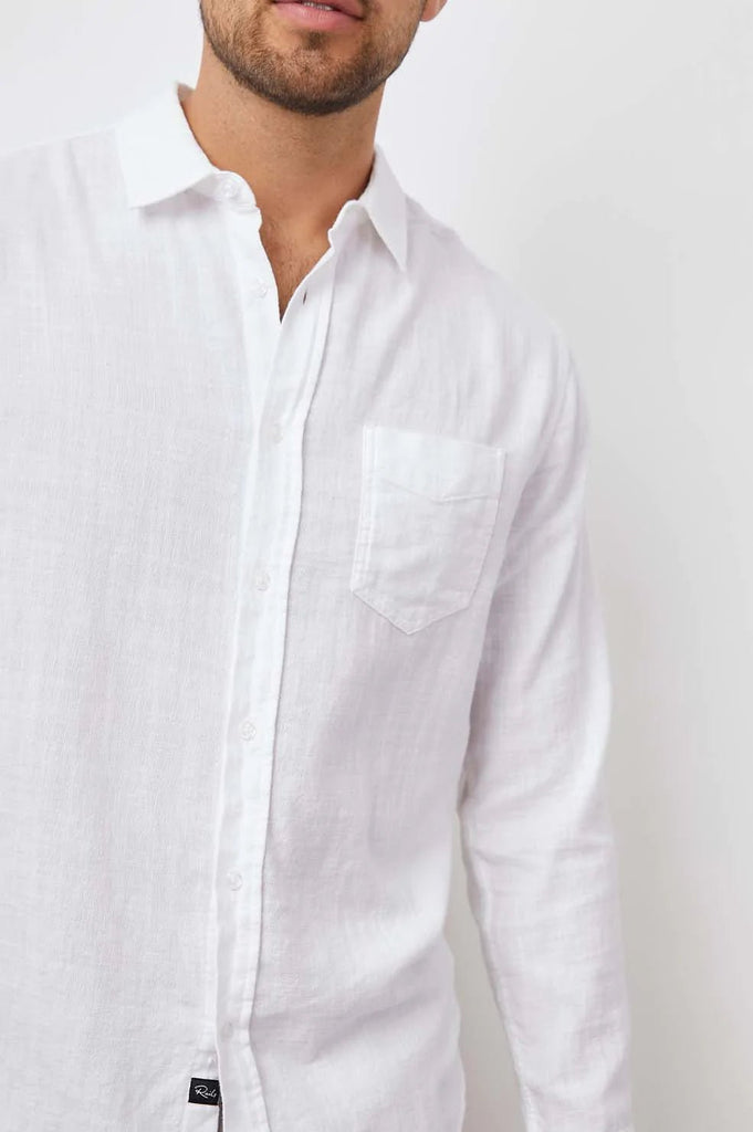 Wyatt Shirt - White-Shirt_Rails-Aritmetik-montreal