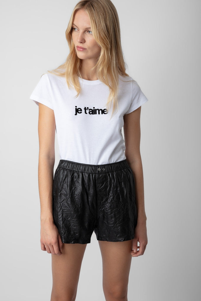 ZADIG & VOLTAIRE - T-shirt Woop Je T'aime-T-shirt_Zadig & Voltaire-Aritmetik-montreal