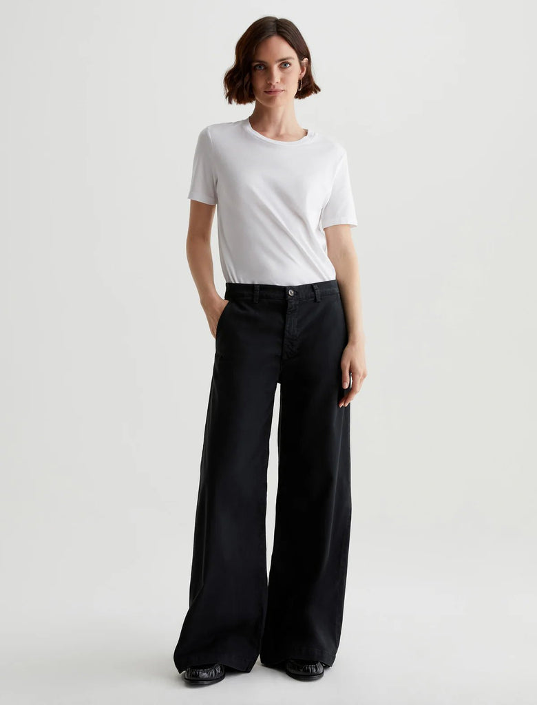 AG JEANS - Caden Wide Leg TAILORED TROUSER - Super Black - JEANS_AG Jeans - Aritmetik - montreal