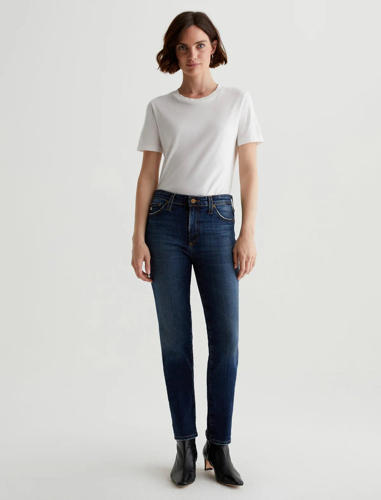 AG JEANS - Mari AG - ed™ Mid - Rise Slim Straight Leg Denim - Helsinski - JEANS_AG Jeans - Aritmetik - montreal