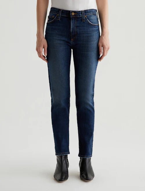 AG JEANS - Mari AG - ed™ Mid - Rise Slim Straight Leg Denim - Helsinski - JEANS_AG Jeans - Aritmetik - montreal