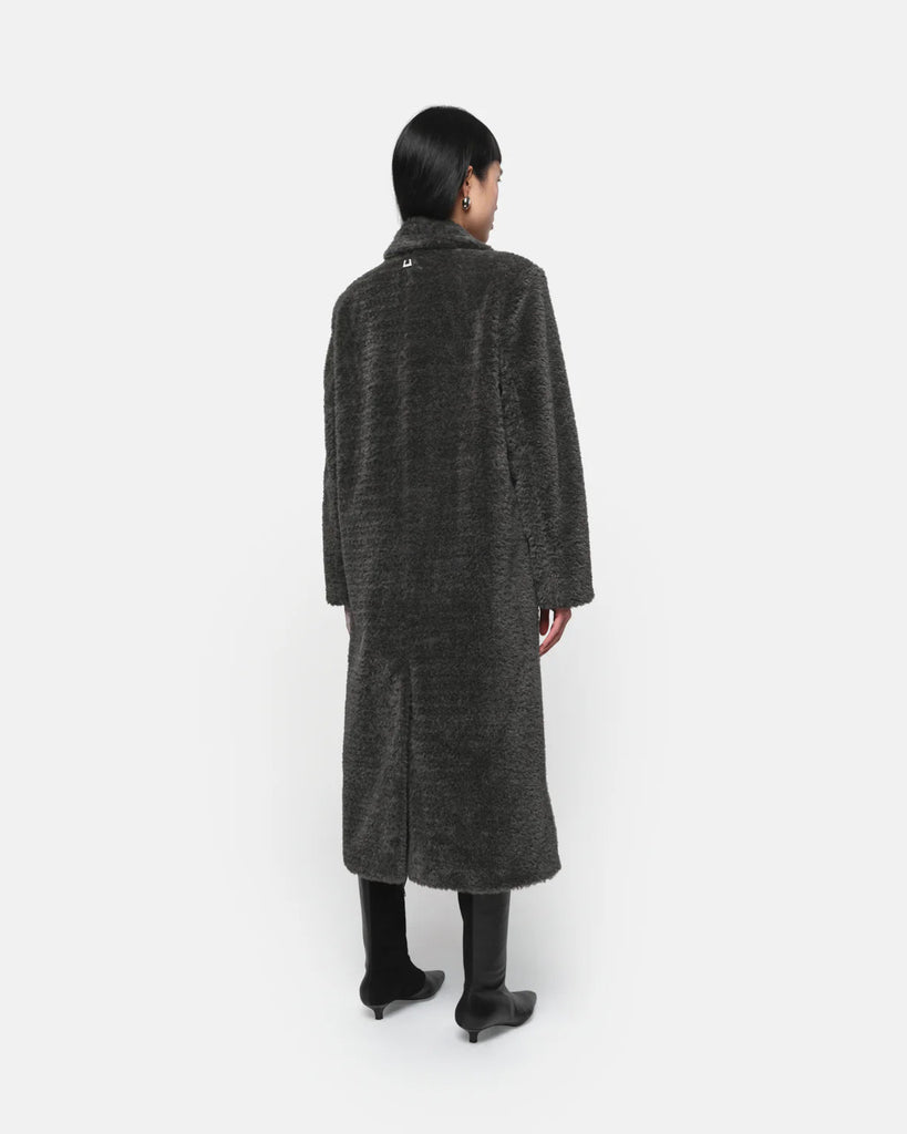 APPARIS - ASTRID PEACOAT - CHARCOAL - Trench Coat_APPARIS - Aritmetik - montreal