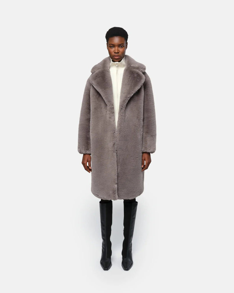 APPARIS - STEFFI COAT - GREY - Trench Coat_APPARIS - Aritmetik - montreal