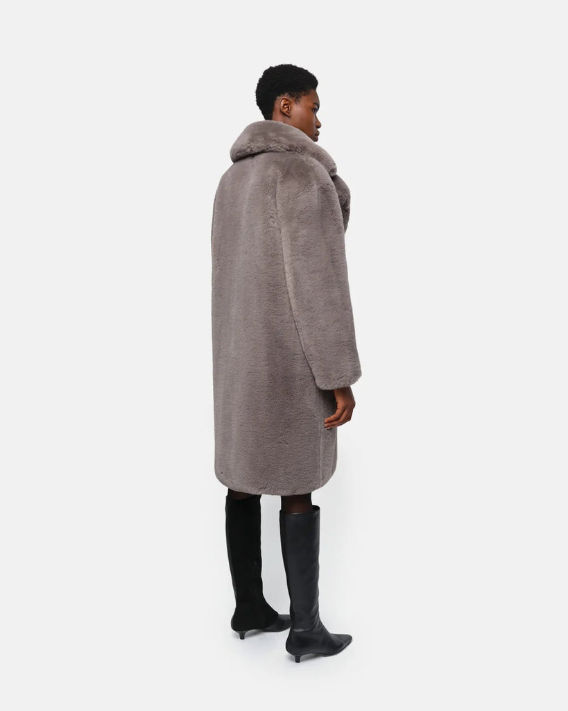 APPARIS - STEFFI COAT - GREY - Trench Coat_APPARIS - Aritmetik - montreal