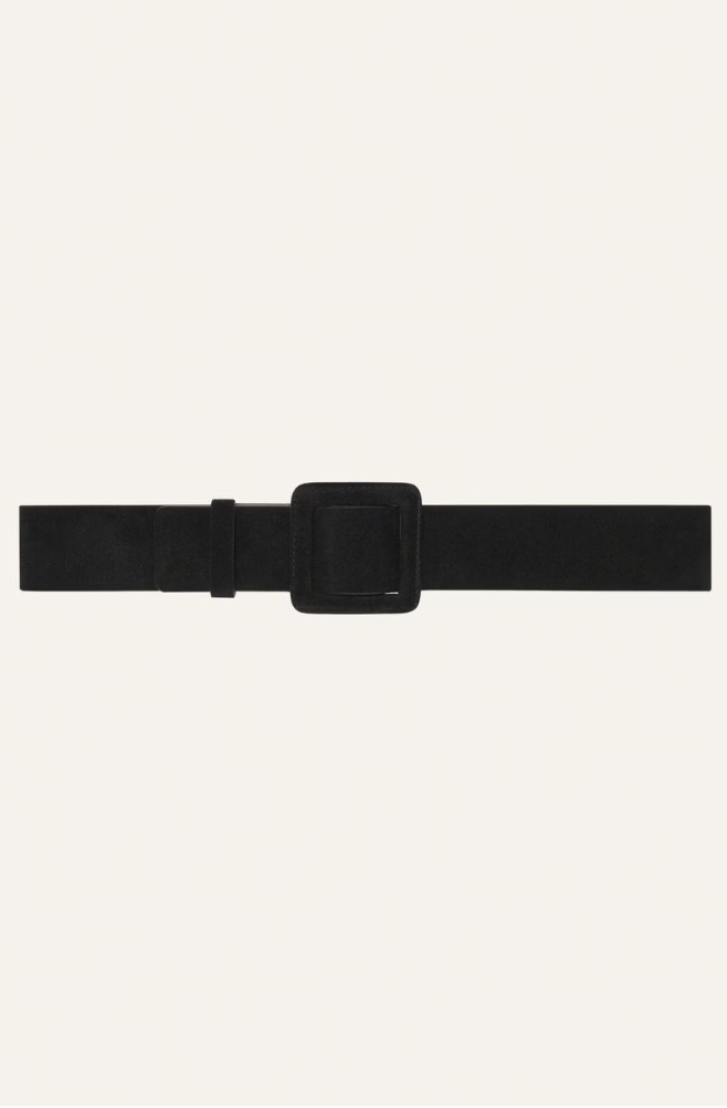 ba&sh - betty square buckle belt - black - Belt_ba&sh - Aritmetik - montreal