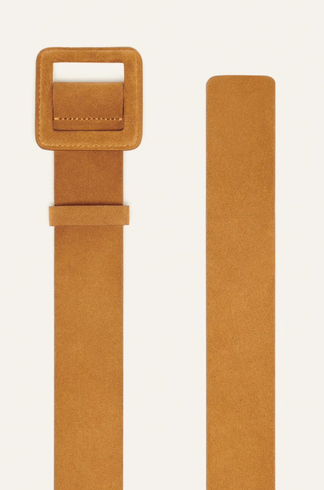 ba&sh - betty square buckle belt - brown - Belt_ba&sh - Aritmetik - montreal