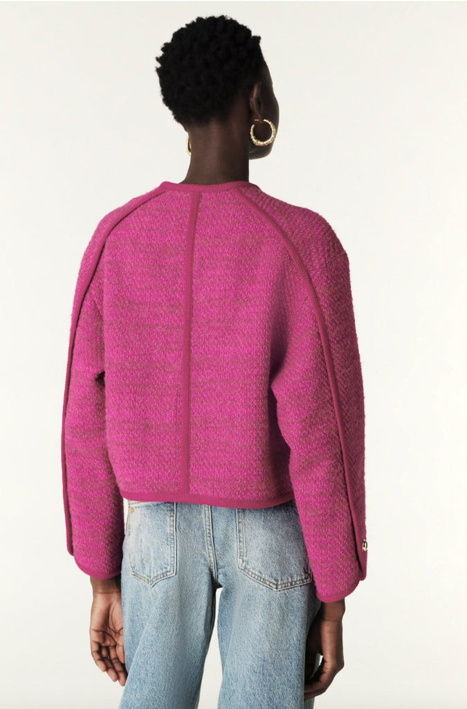 ba&sh - BRITTANY JACKET - PINK - Jacket_ba&sh - Aritmetik - montreal