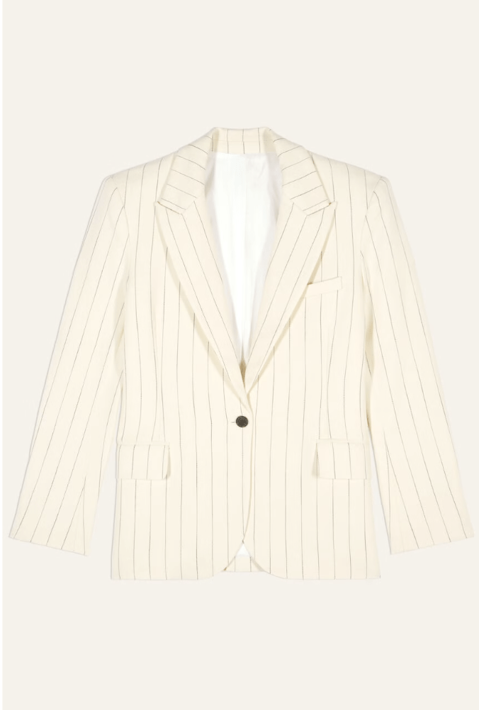 ba&sh - epona suit jacket - beige - Blazer_ba&sh - Aritmetik - montreal