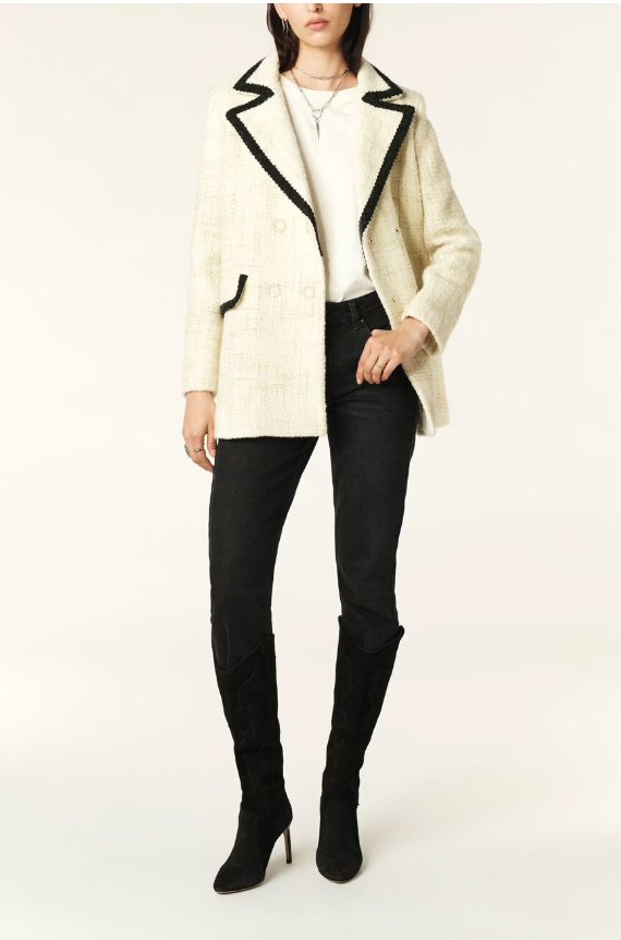 ba&sh - fiara wool jacket - beige - Jacket_ba&sh - Aritmetik - montreal