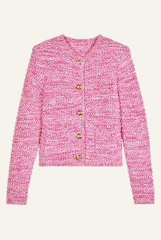 ba&sh - Guspa Cardigan - pink - Cardigan_ba&sh - Aritmetik - montreal