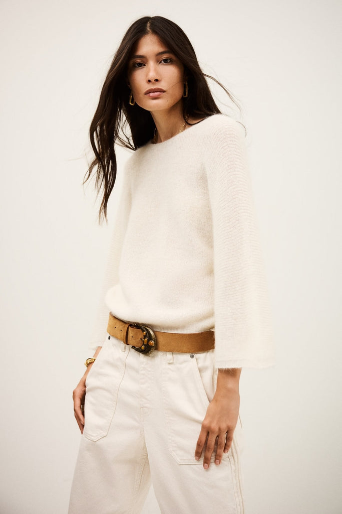 ba&sh - ISAAC Jumper - beige - Sweater_ba&sh - Aritmetik - montreal