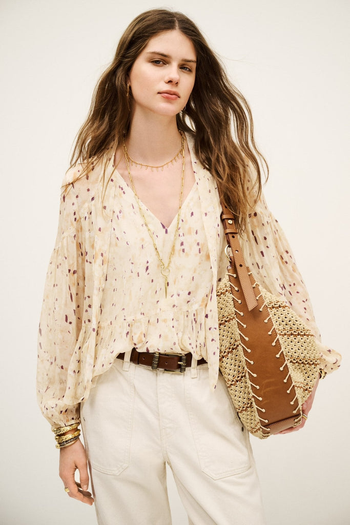 ba&sh - KAMALA Long - sleeved blouse - Top_ba&sh - Aritmetik - montreal