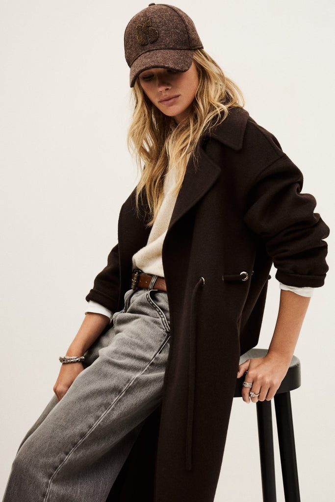 ba&sh - KATE midi coat - Trench Coat_ba&sh - Aritmetik - montreal