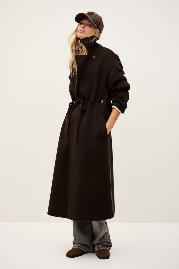 ba&sh - KATE midi coat - Trench Coat_ba&sh - Aritmetik - montreal