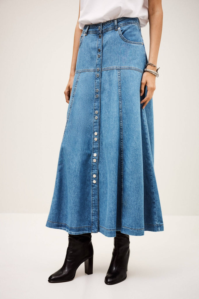 ba&sh - LADDIE Long flared skirt - SKIRT_ba&sh - Aritmetik - montreal