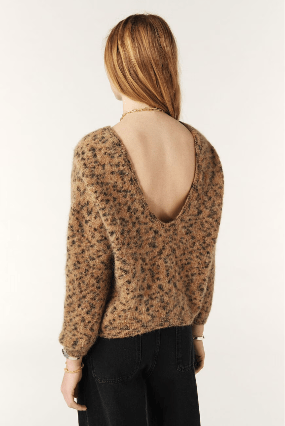 ba&sh - leopold jumper - leopard - Sweater_ba&sh - Aritmetik - montreal