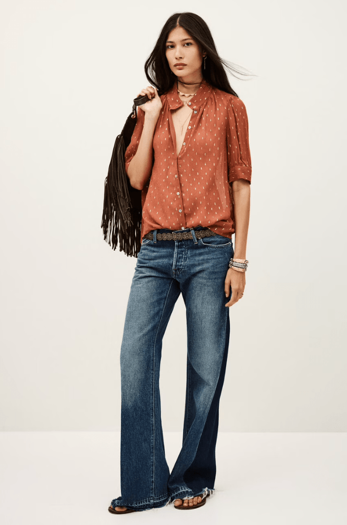 ba&sh - Mimi Shirt - Brown - Shirt_ba&sh - Aritmetik - montreal