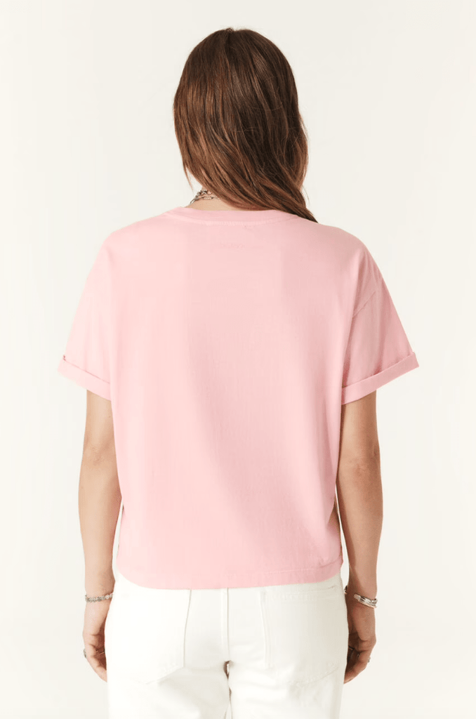 ba&sh - rosie short sleeved t-shirt - pink - T-shirt_ba&sh - Aritmetik - montreal