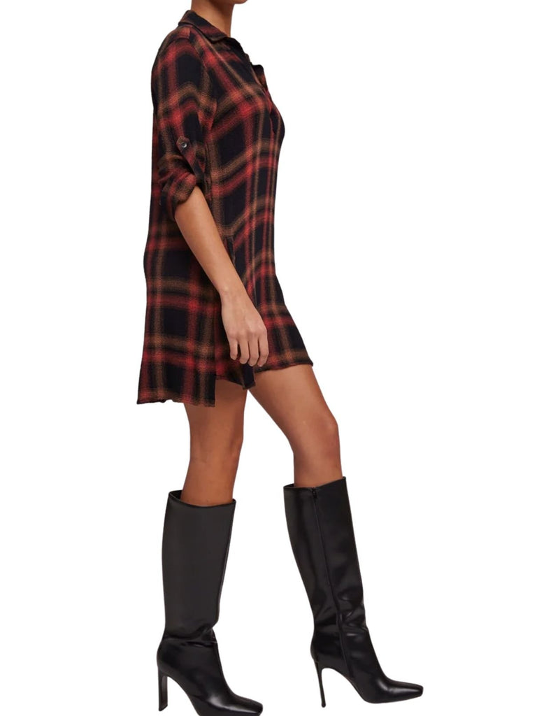 Bella Dahl - Aline Dress - plaid - Dress_Bella Dahl - Aritmetik - montreal