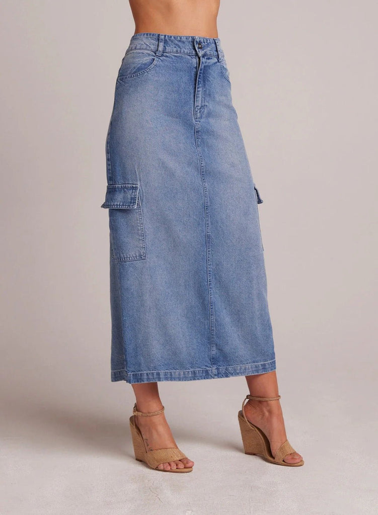 Bella Dahl - EDIE CARO SKIRT - Light Denim - SKIRT_Bella Dahl - Aritmetik - montreal