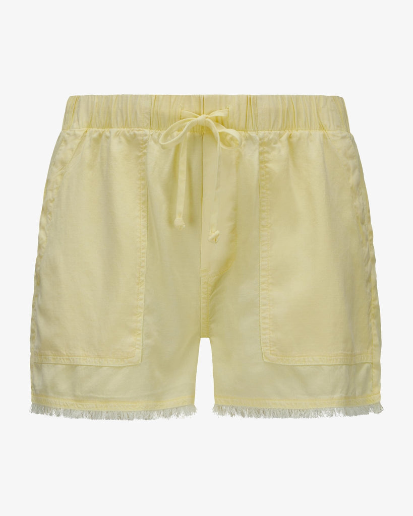 Bella Dahl - FRAYED POCKET SHORTS - YELLOW - Shorts_Bella Dahl - Aritmetik - montreal