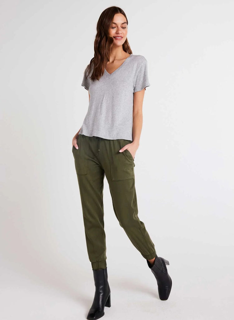 Bella Dahl - Pocket Jogger - Italian Herb - PANTS_Bella Dahl - Aritmetik - montreal