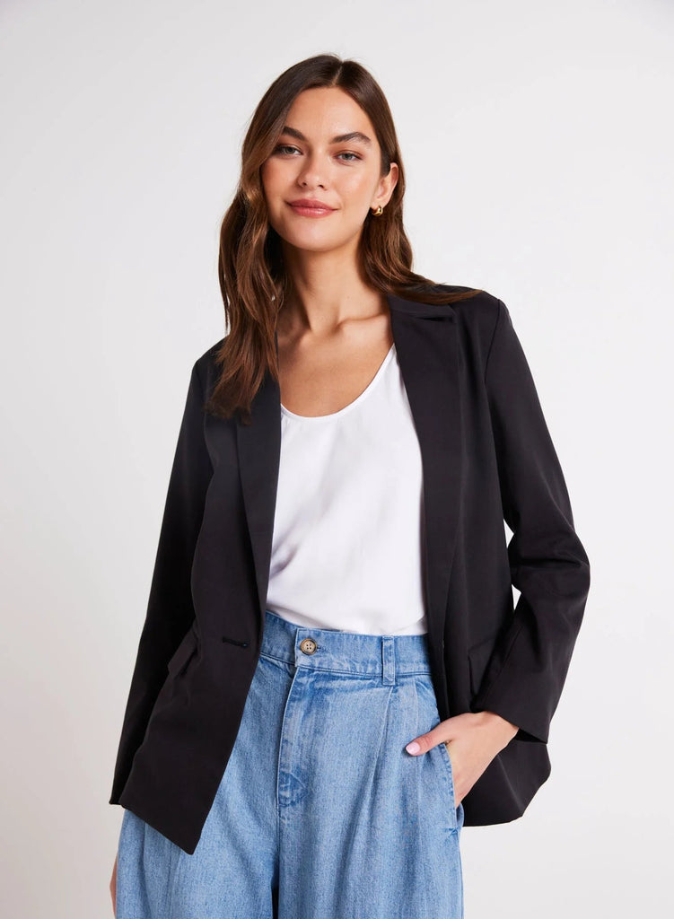 Bella Dahl - Single Breasted Blazer - Black - Blazer_Bella Dahl - Aritmetik - montreal