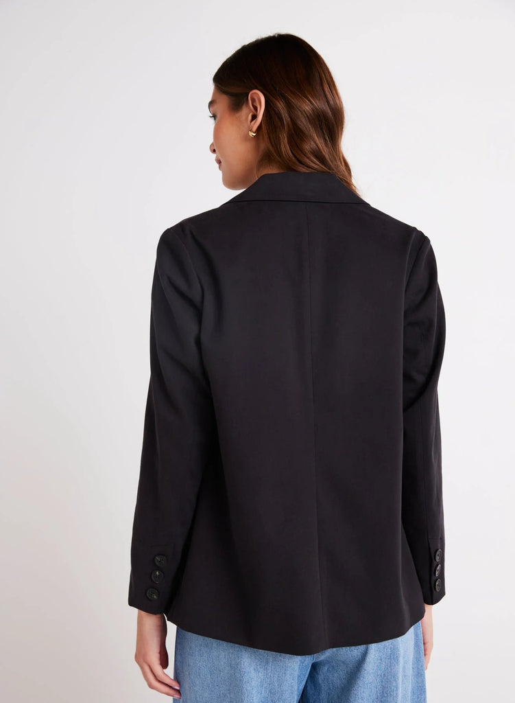 Bella Dahl - Single Breasted Blazer - Black - Blazer_Bella Dahl - Aritmetik - montreal