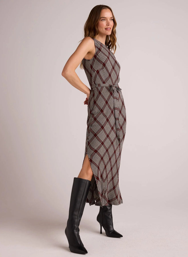 Bella Dahl - Tank Slip Dress - Winter Glen Plaid - Dress_Bella Dahl - Aritmetik - montreal