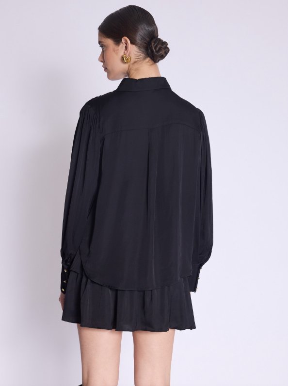 BERENICE - CHARLENE shirt - BLACK - Shirt_BERENICE - Aritmetik - montreal