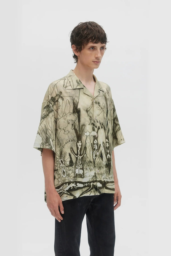 DOM REBEL - EKYSIUM CAMP COLLAR SHIRT-Shirt_Dom Rebel - Aritmetik - montreal