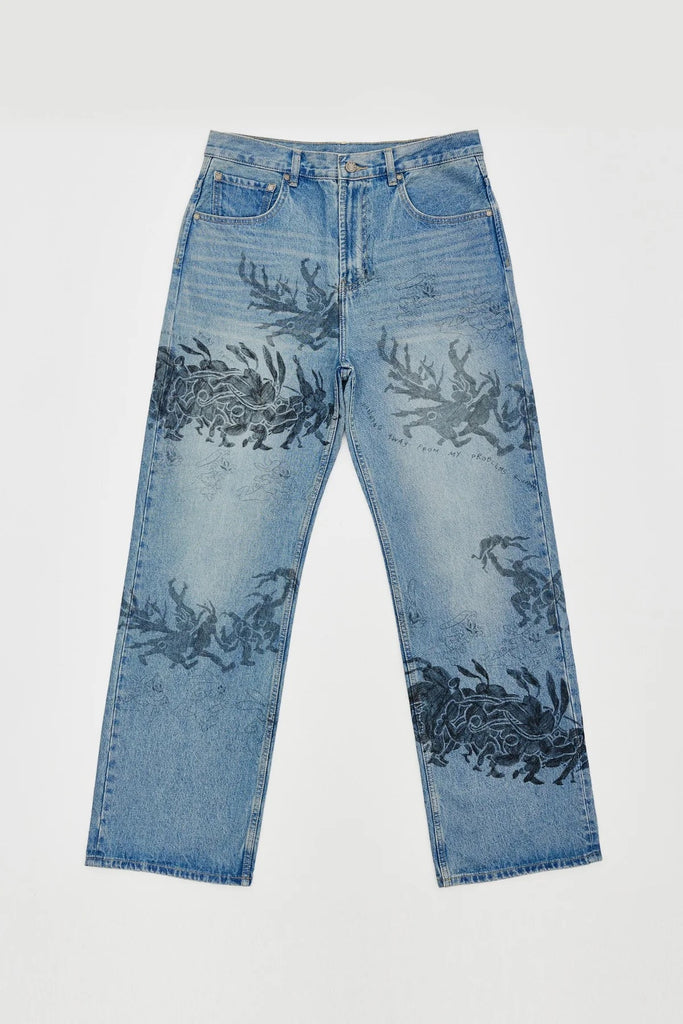 DOMREBEL - HOPS BOOTCUT JEANS - JEANS_Dom Rebel - Aritmetik - montreal