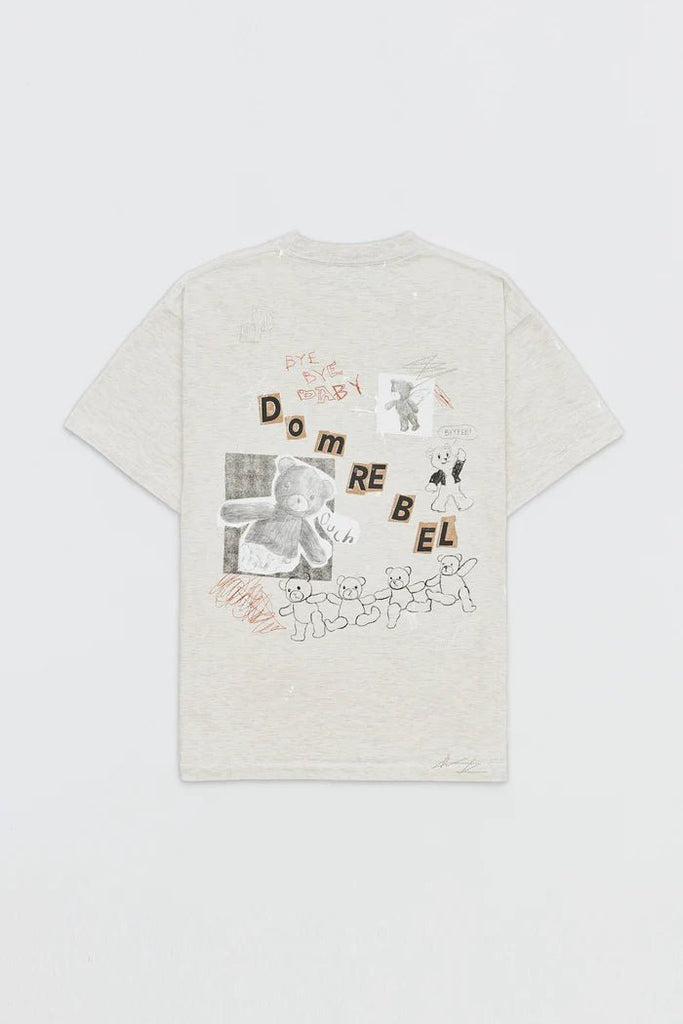 DOMREBEL - STUFFY T - SHIRT - GREIGE - T-shirt_Dom Rebel - Aritmetik - montreal