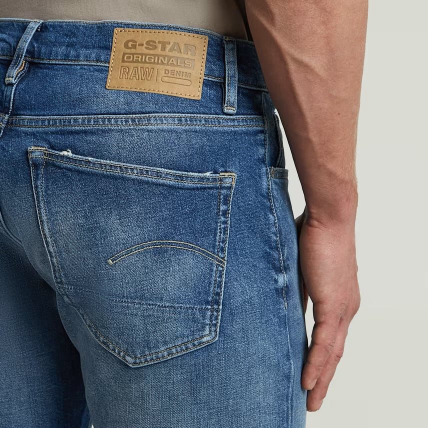 G - Star - 3301 Slim Jeans - Vintage Sakarya - JEANS_G - Star - Aritmetik - montreal