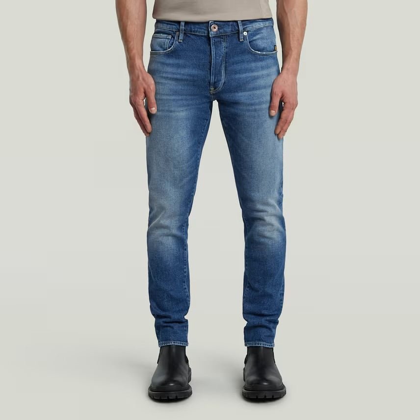G - Star - 3301 Slim Jeans - Vintage Sakarya - JEANS_G - Star - Aritmetik - montreal