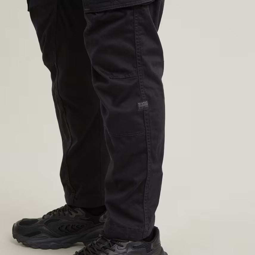 G - Star - Rovic Rovic Zip 3D Regular Tapered Pants - Black - Cargo Pants_G - Star - Aritmetik - montreal