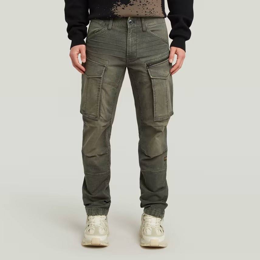 G - Star - Rovic Zip 3D Regular Tapered Pants - Vintage Dust Asfalt - Cargo Pants_G - Star - Aritmetik - montreal
