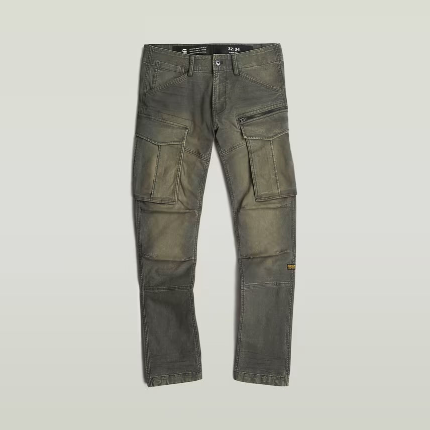 G - Star - Rovic Zip 3D Regular Tapered Pants - Vintage Dust Asfalt - Cargo Pants_G - Star - Aritmetik - montreal