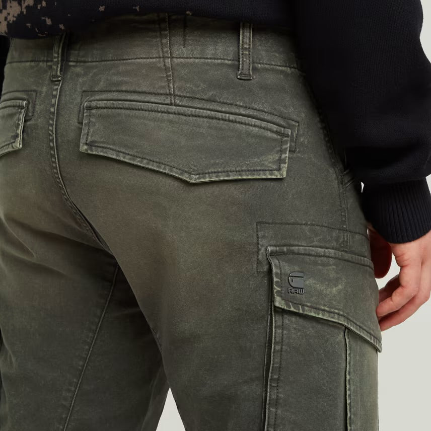 G - Star - Rovic Zip 3D Regular Tapered Pants - Vintage Dust Asfalt - Cargo Pants_G - Star - Aritmetik - montreal