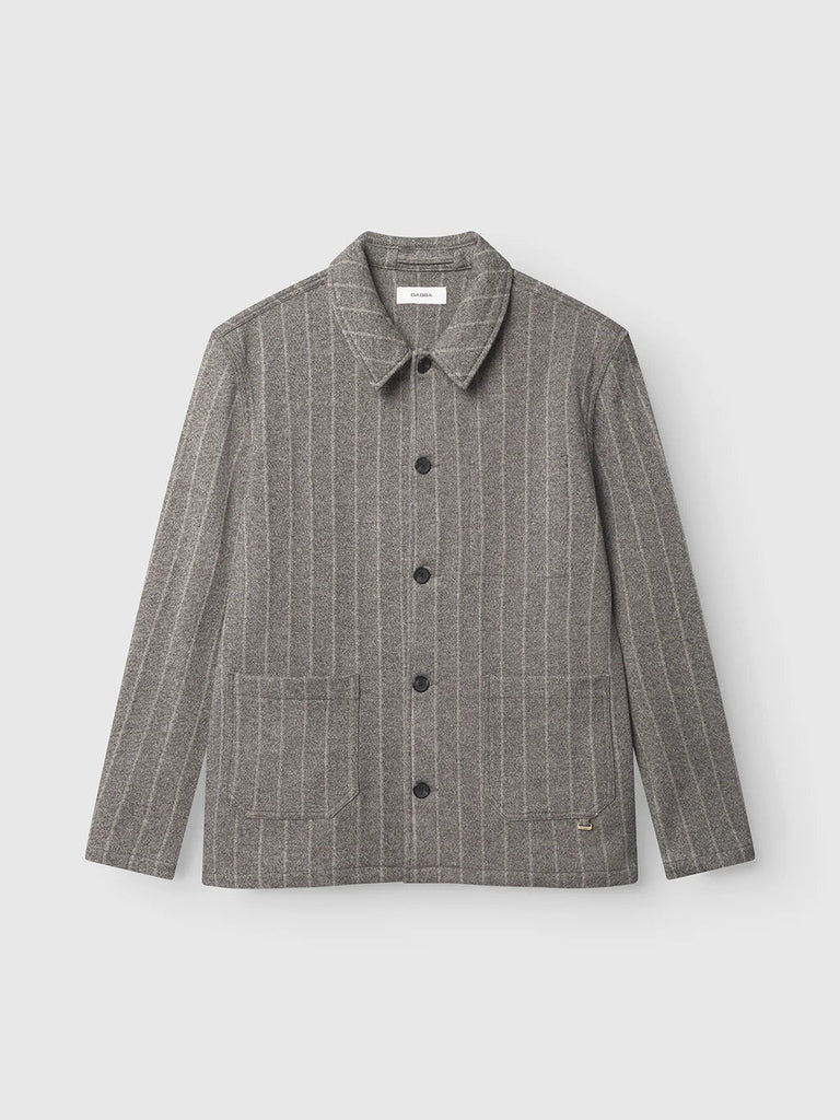 GABBA - Libre AX Stripes - Overshirt_Gabba - Aritmetik - montreal