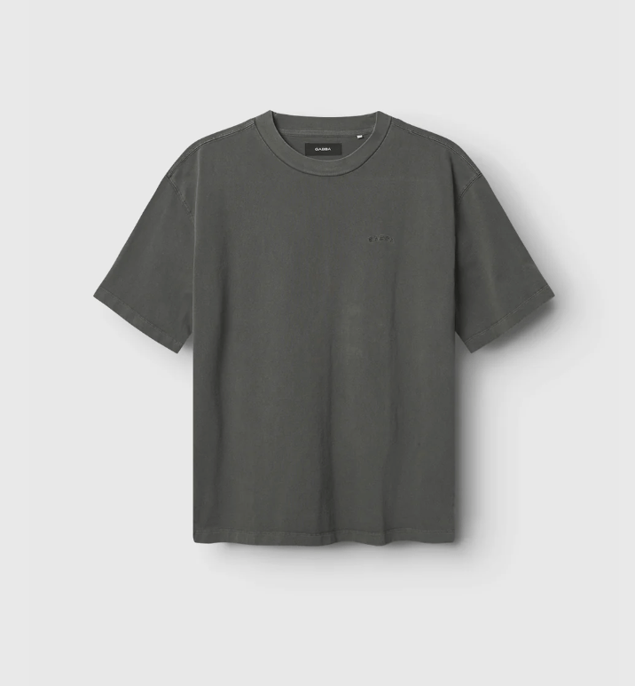 GABBA - Nigel Wix Boxy Hour SS - Charcoal - T-shirt_Gabba - Aritmetik - montreal