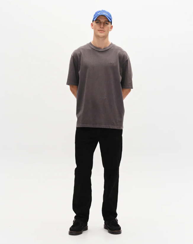 GABBA - Nigel Wix Boxy Hour SS - Charcoal - T-shirt_Gabba - Aritmetik - montreal