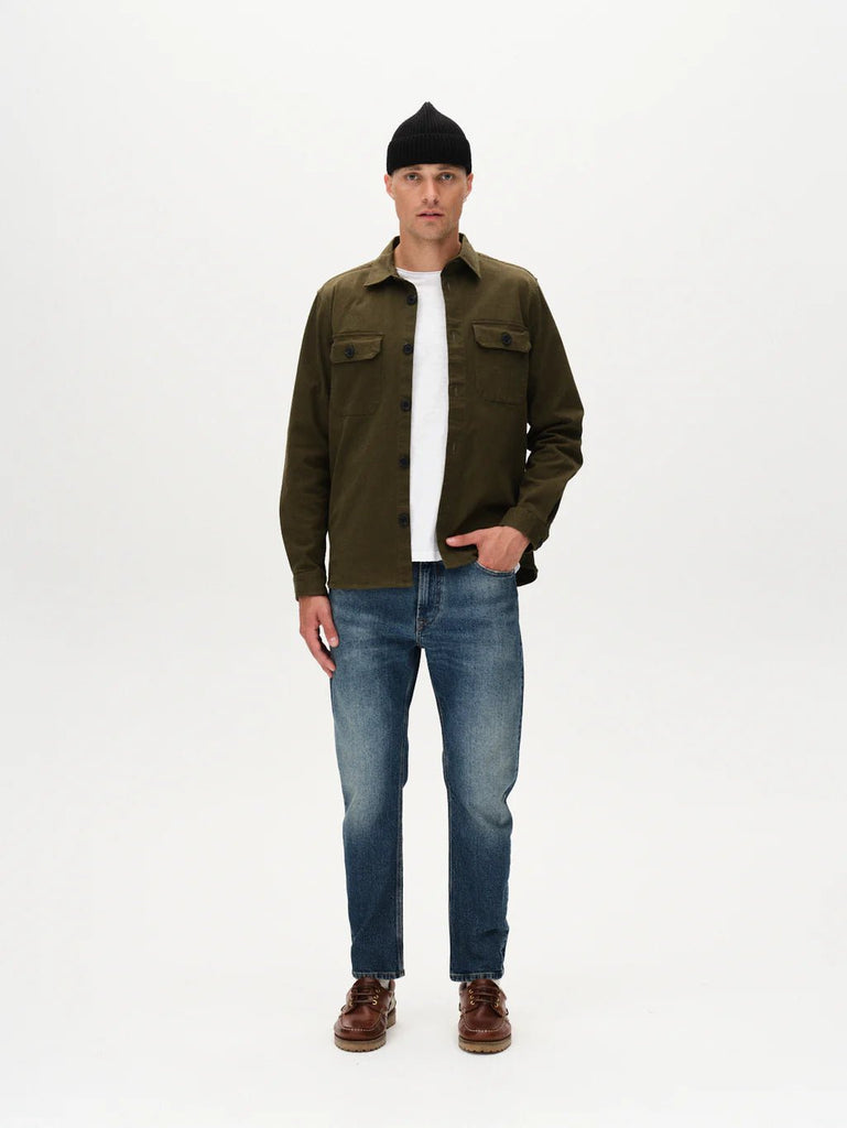 GABBA - Topper LS Shirt - Army - Overshirt_Gabba - Aritmetik - montreal