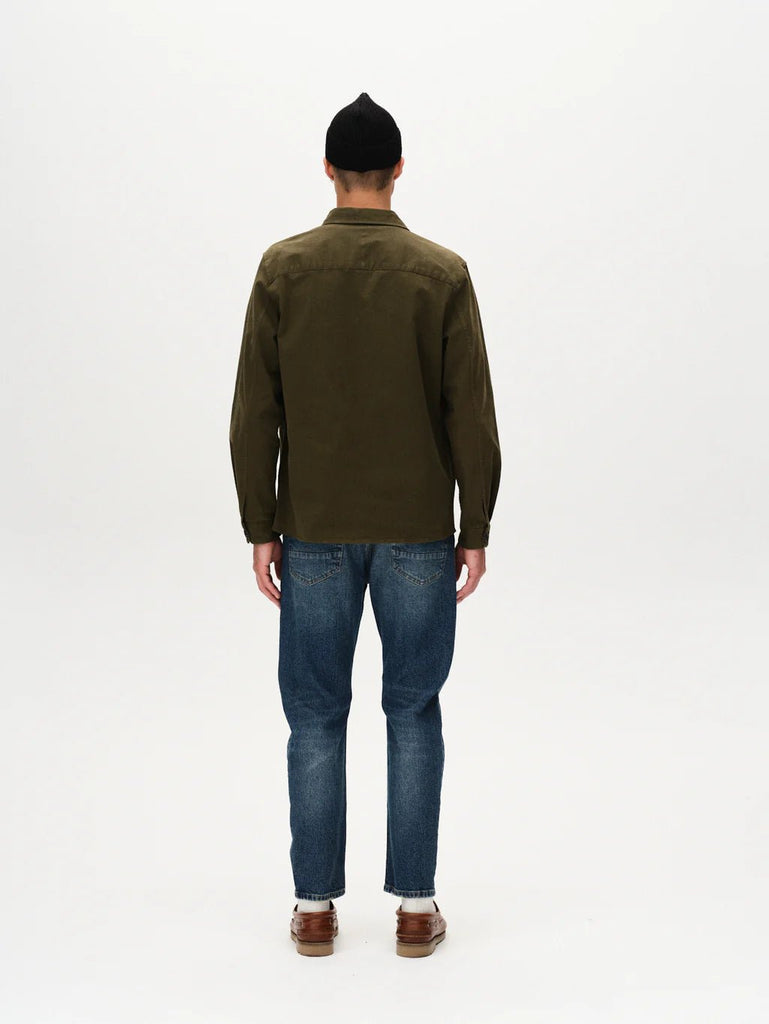 GABBA - Topper LS Shirt - Army - Overshirt_Gabba - Aritmetik - montreal
