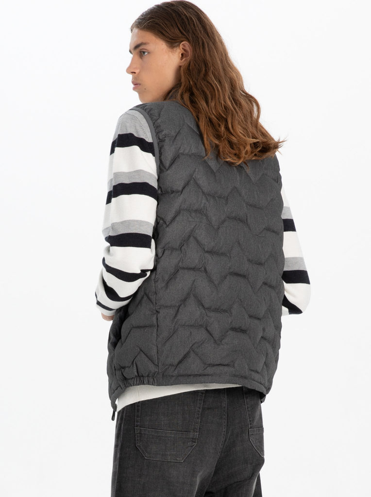 HIRM - Classic Ultralight Vest - Charcoal - Winter Jacket_Point Zero - Aritmetik - montreal