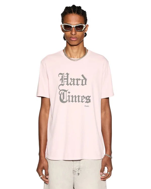 Ksubi - Hard Times Kash Tee Ss - Pink - T-shirt_Ksubi - Aritmetik - montreal