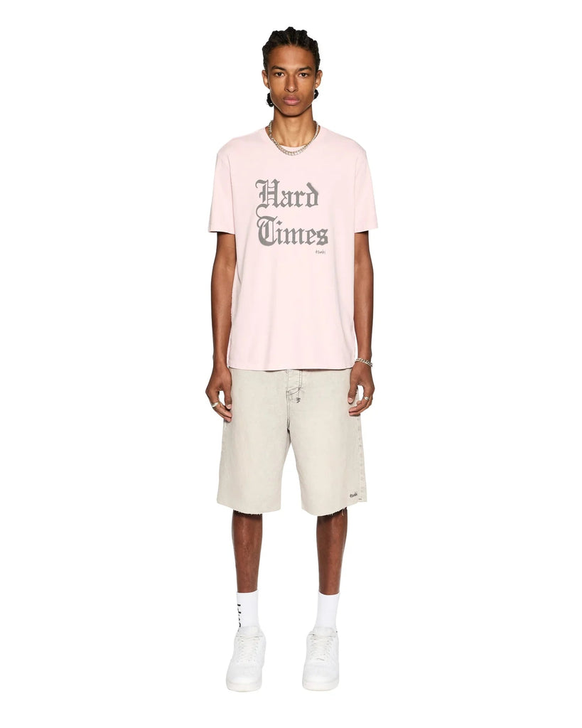 Ksubi - Hard Times Kash Tee Ss - Pink - T-shirt_Ksubi - Aritmetik - montreal