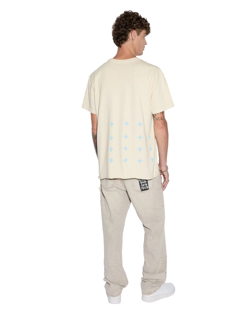 Ksubi - Paradise BIggie Tee Ss - Beige - T-shirt_Ksubi - Aritmetik - montreal